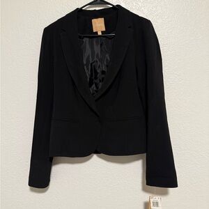 ADORA Women's Elegant Black Suit Jacket